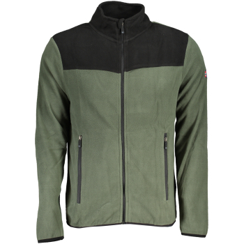 NORWAY 1963 MEN'S MILITARY GREEN ZIPPED SWEATSHIRT NORWAY 1963 MEN'S MILITARY GREEN ZIPPED SWEATSHIRT