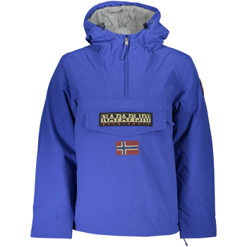 NAPAPIJRI RAINFOREST WINTER MEN'S BLUE JACKET NAPAPIJRI RAINFOREST WINTER MEN'S BLUE JACKET