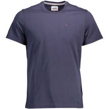 TOMMY HILFIGER MEN'S ORGANIC COTTON T-SHIRT NAVY BLUE TOMMY HILFIGER MEN'S ORGANIC COTTON T-SHIRT NAVY BLUE