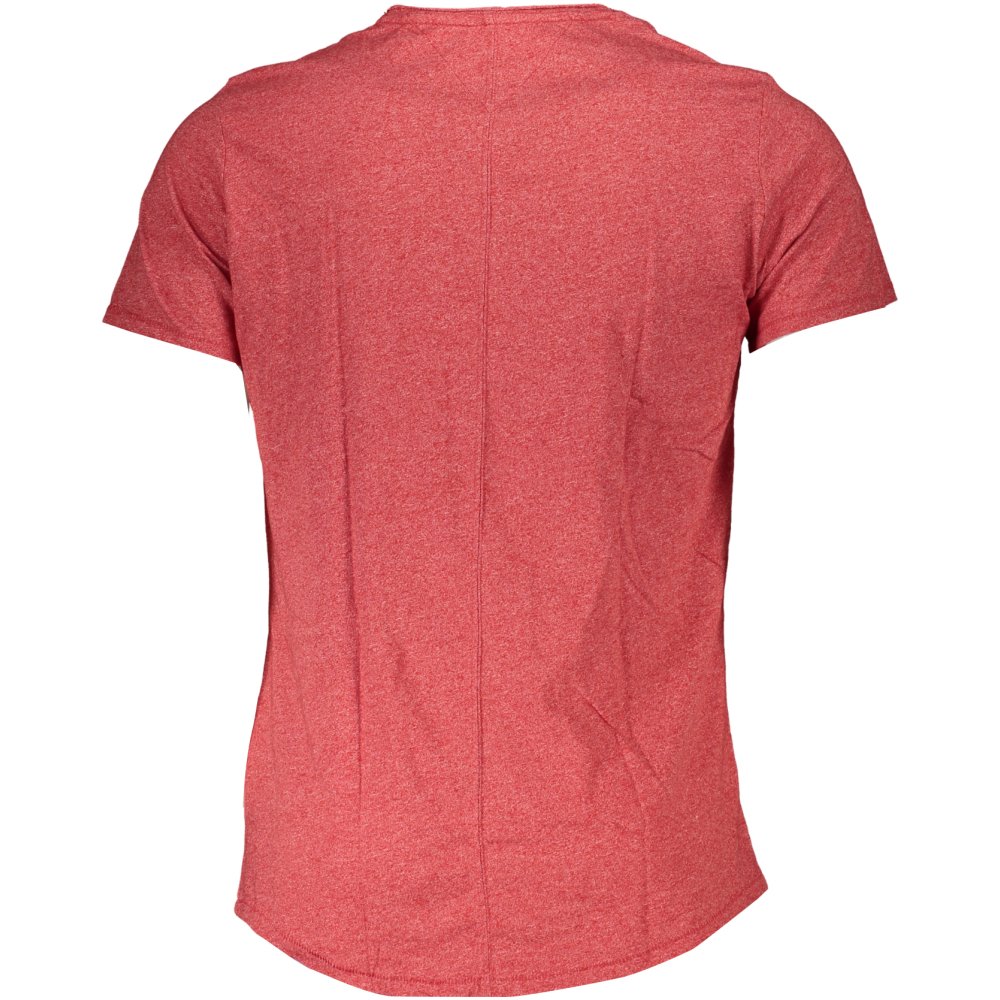 TOMMY HILFIGER MEN'S RED T-SHIRT