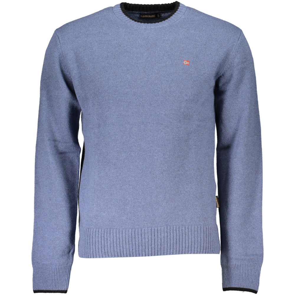 NAPAPIJRI MEN'S BLUE SWEATER