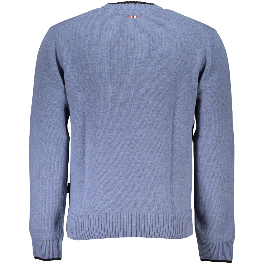 NAPAPIJRI MEN'S BLUE SWEATER