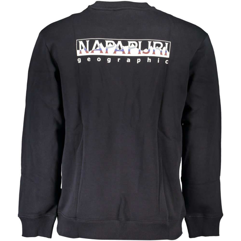 NAPAPIJRI MEN'S BLACK SWEATSHIRT