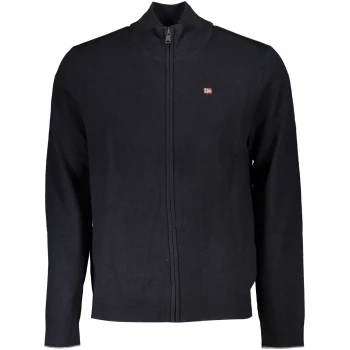 NAPAPIJRI MEN'S BLACK CARDIGAN