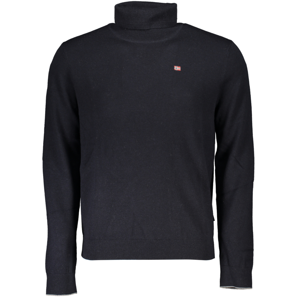 NAPAPIJRI MEN'S BLACK SWEATER