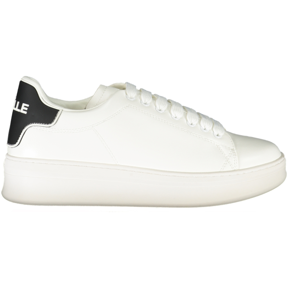 GAELLE PARIS WHITE MEN'S SNEAKERS