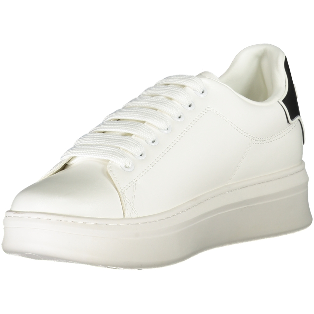 GAELLE PARIS WHITE MEN'S SNEAKERS