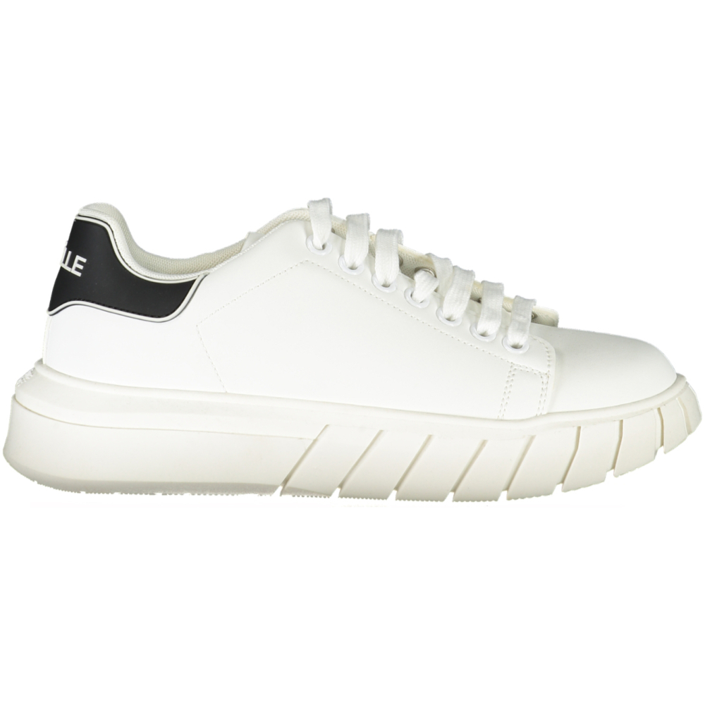 GAELLE PARIS WHITE MEN'S SNEAKERS