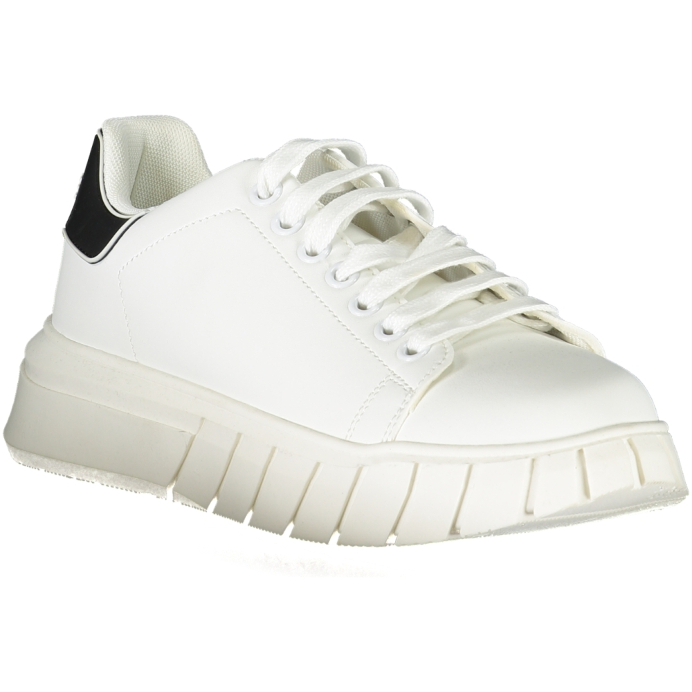 GAELLE PARIS WHITE MEN'S SNEAKERS