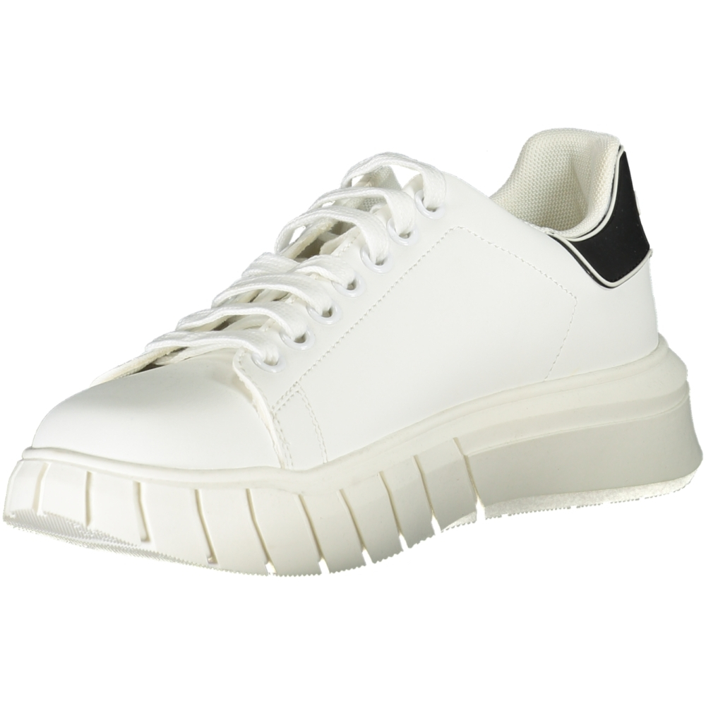 GAELLE PARIS WHITE MEN'S SNEAKERS