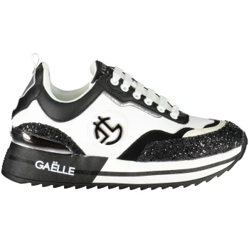 GAELLE PARIS BLACK AND WHITE WOMEN'S SNEAKERS GAELLE PARIS BLACK AND WHITE WOMEN'S SNEAKERS