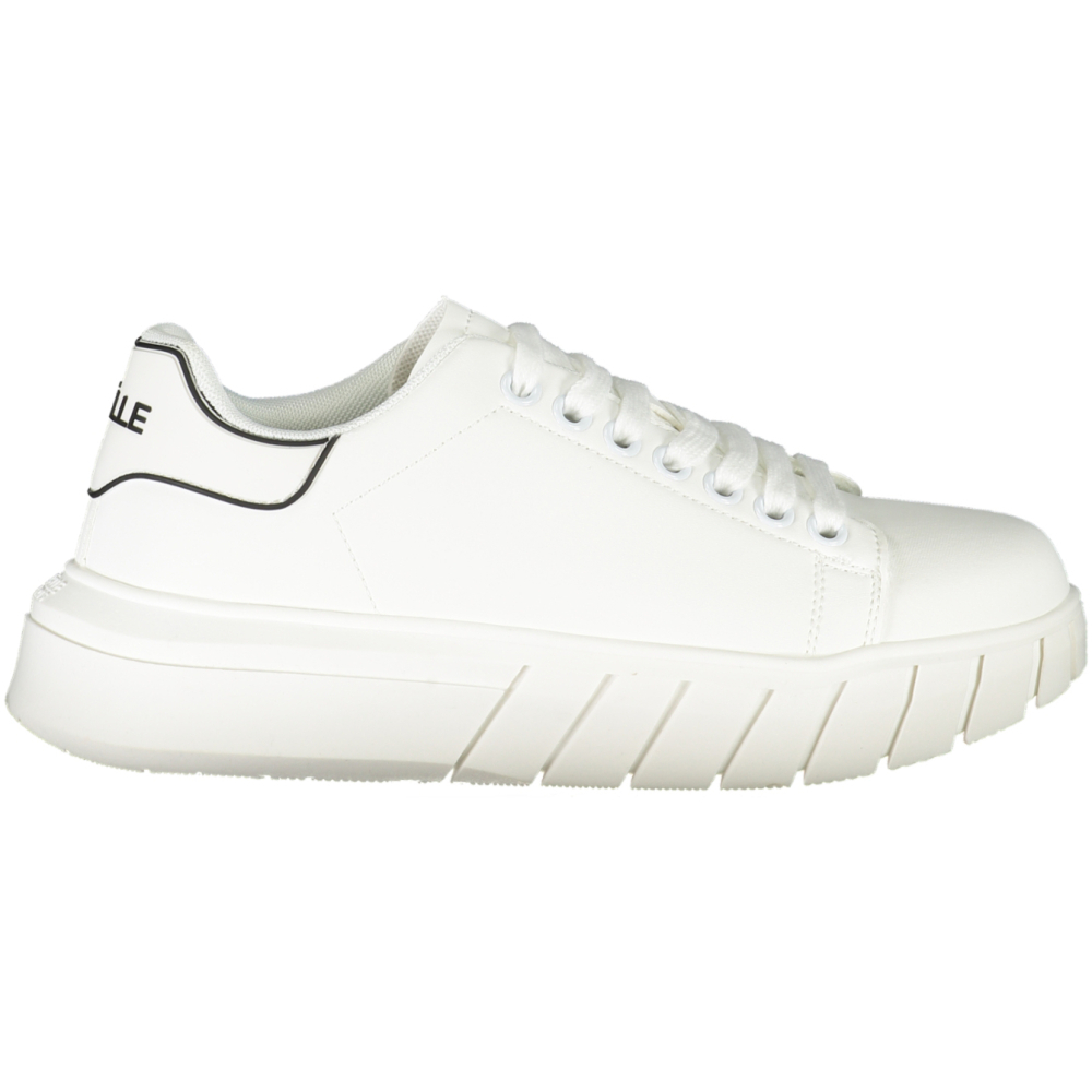 GAELLE PARIS WHITE MEN'S SNEAKERS