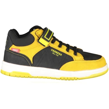 CARRERA BLACK AND YELLOW CHILDREN'S SNEAKERS CARRERA BLACK AND YELLOW CHILDREN'S SNEAKERS