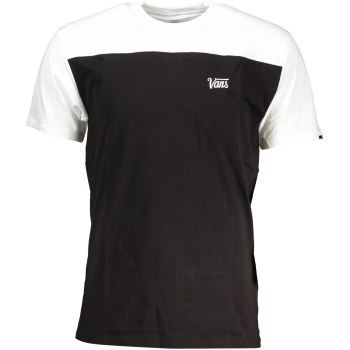 VANS MEN'S T-SHIRT BLACK AND WHITE