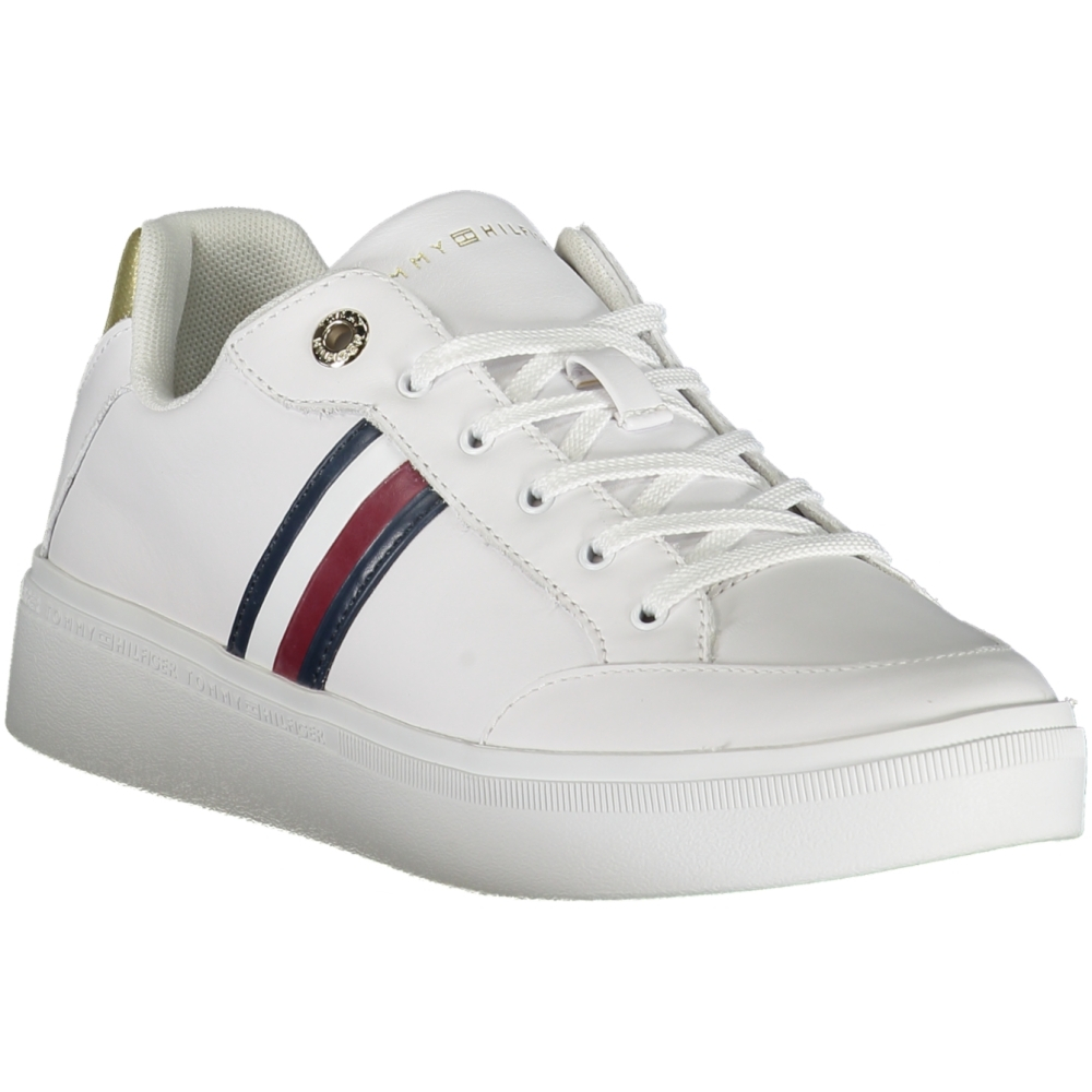 TOMMY HILFIGER WHITE WOMEN'S TRAINERS