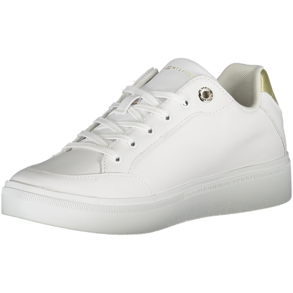 TOMMY HILFIGER WHITE WOMEN'S TRAINERS