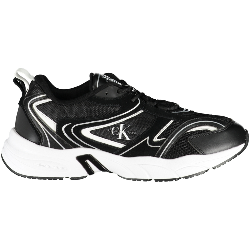 CALVIN KLEIN BLACK MEN'S TRAINERS