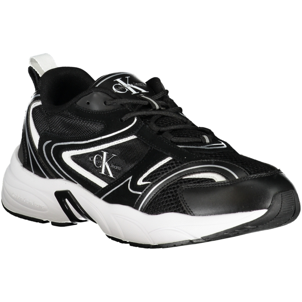 CALVIN KLEIN BLACK MEN'S TRAINERS