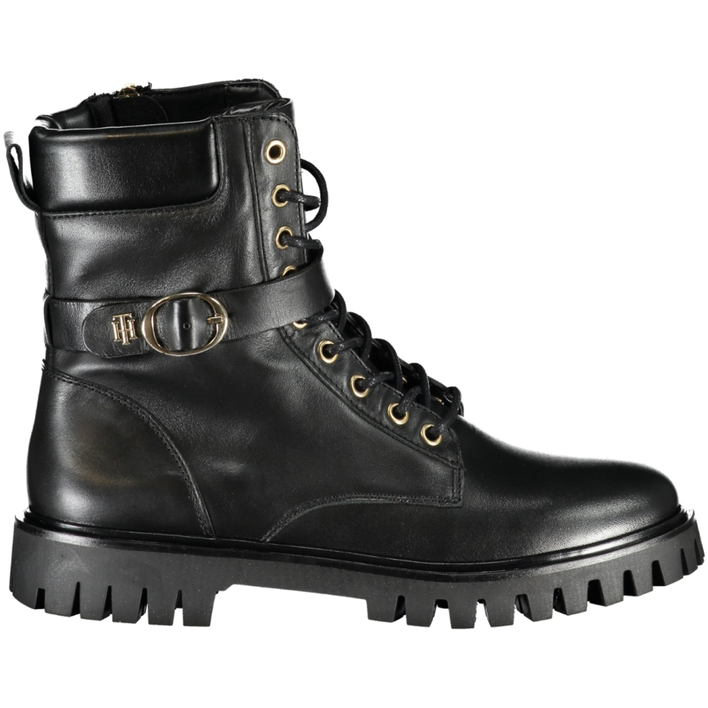 TOMMY HILFIGER BLACK WOMEN'S BOOTS