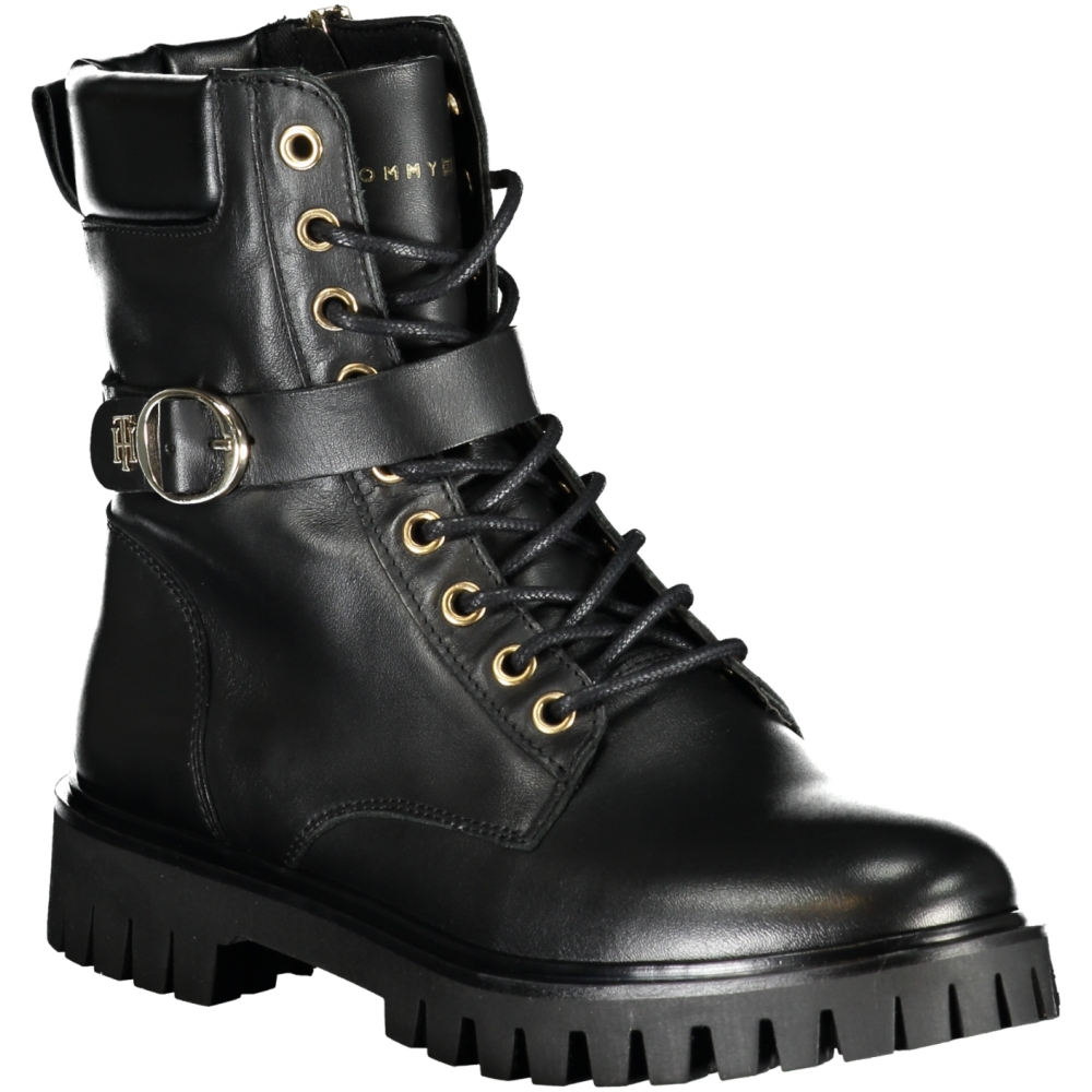 TOMMY HILFIGER BLACK WOMEN'S BOOTS