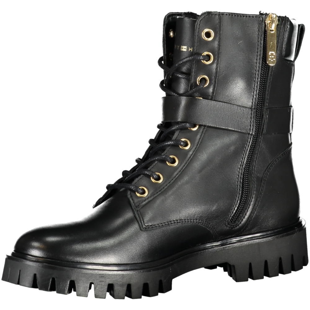 TOMMY HILFIGER BLACK WOMEN'S BOOTS