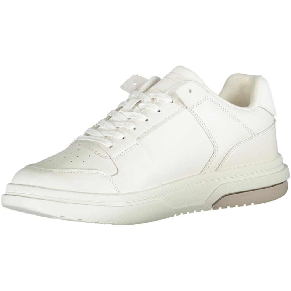 TOMMY HILFIGER MEN'S WHITE TRAINERS