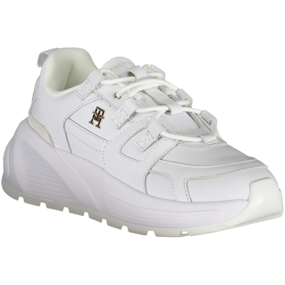 TOMMY HILFIGER WHITE WOMEN'S TRAINERS