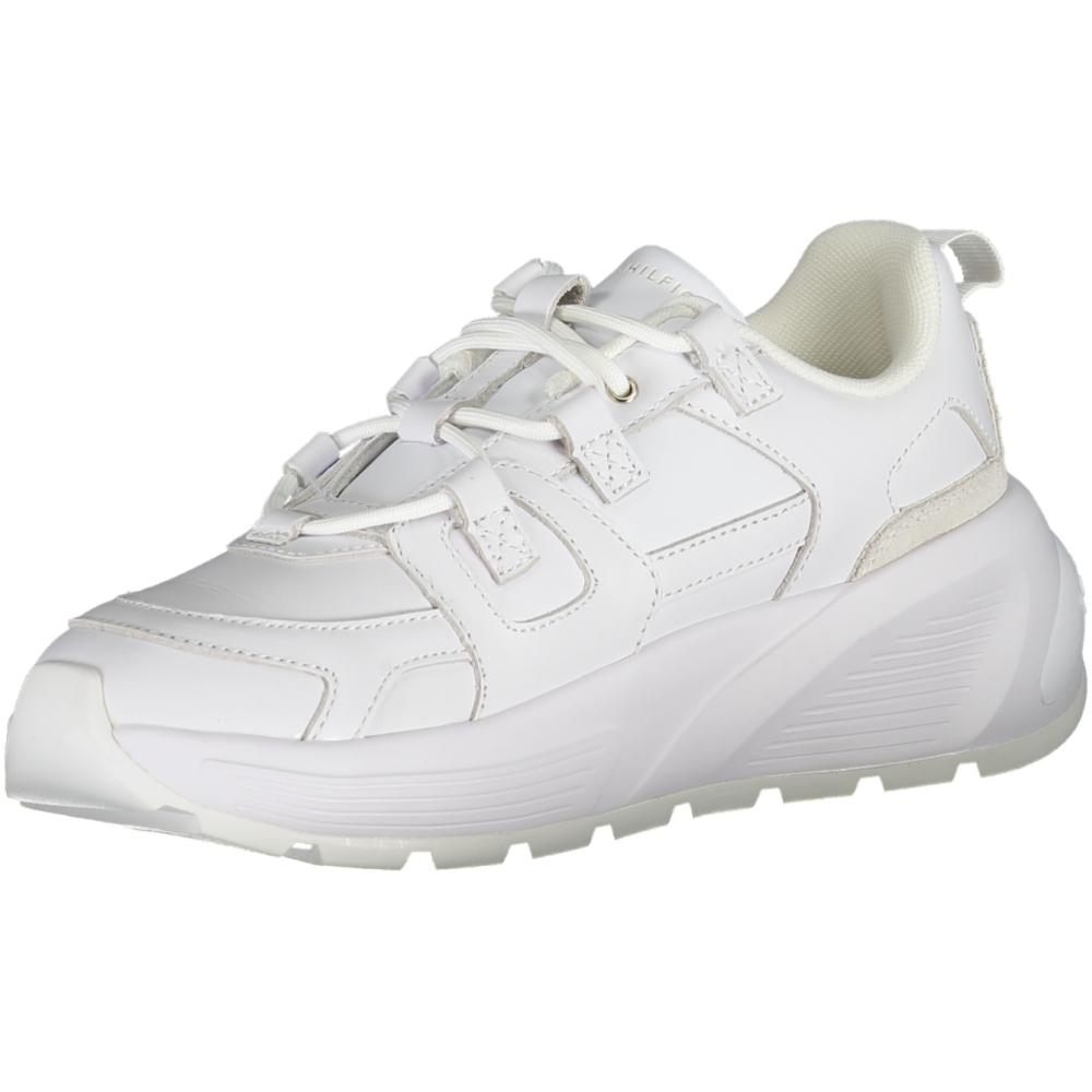 TOMMY HILFIGER WHITE WOMEN'S TRAINERS