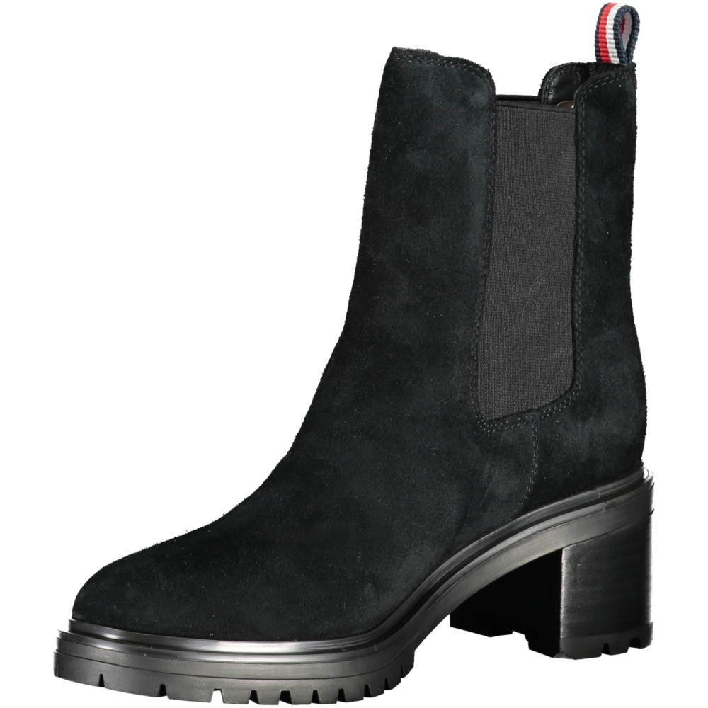 TOMMY HILFIGER BLACK WOMEN'S BOOTS