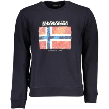 NAPAPIJRI MEN'S GRAY SWEATER