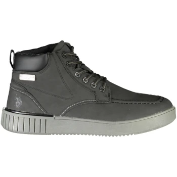 US POLO BEST PRICE GRAY MEN'S ANKLE BOOTS