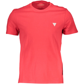 GUESS JEANS MEN'S T-SHIRT RED