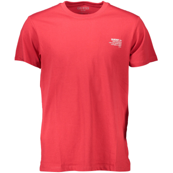 GUESS JEANS MEN'S T-SHIRT RED