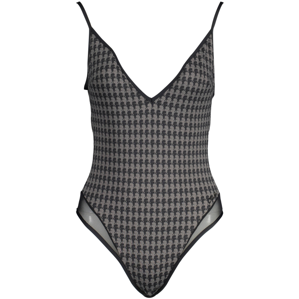 KARL LAGERFELD BEACHWEAR WOMEN'S SWIMSUIT BLACK