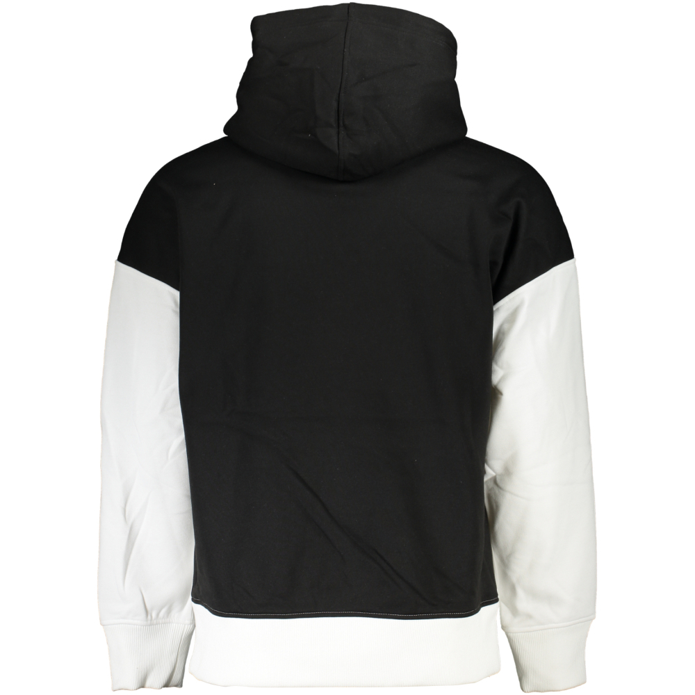 CALVIN KLEIN MEN'S BLACK & WHITE HOODY