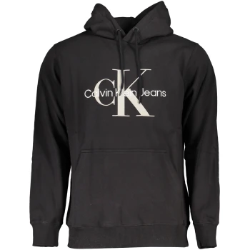 CALVIN KLEIN MEN'S BLACK HOODY CALVIN KLEIN MEN'S BLACK HOODY