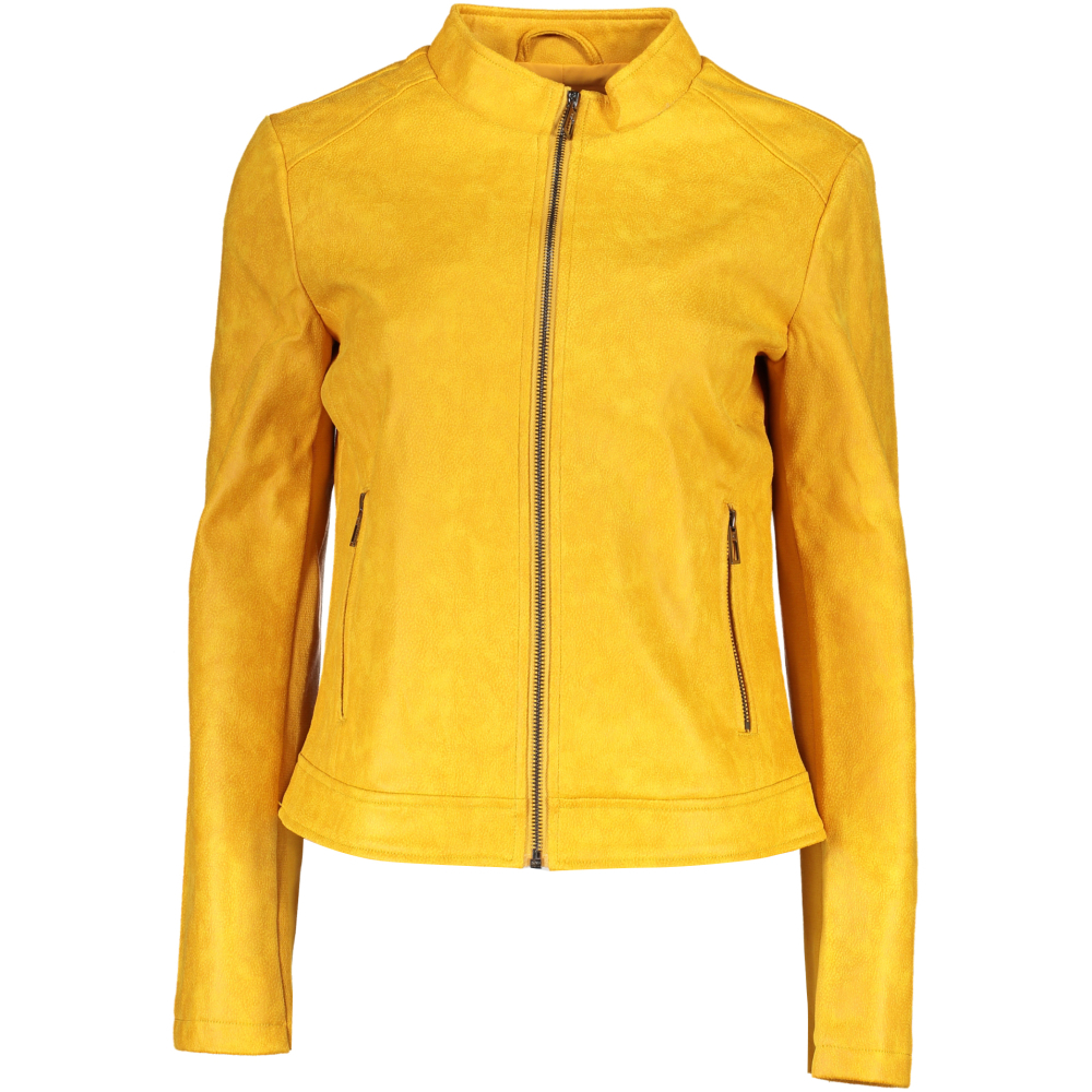 DESIGUAL YELLOW WOMEN'S JACKET