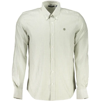 NORTH SAILS MEN'S WHITE STRIPED SHIRT NORTH SAILS MEN'S WHITE STRIPED SHIRT