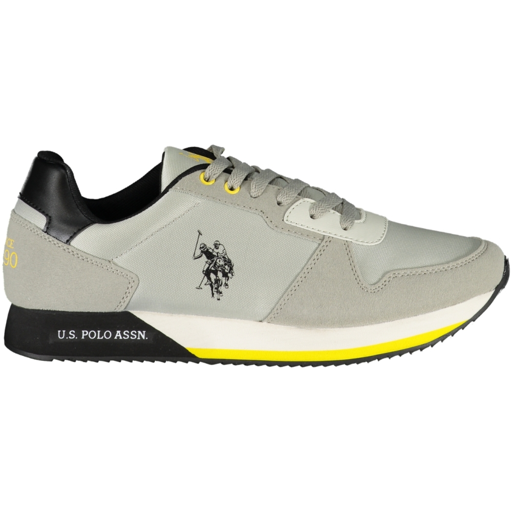 US POLO BEST PRICE GRAY MEN'S SNEAKERS