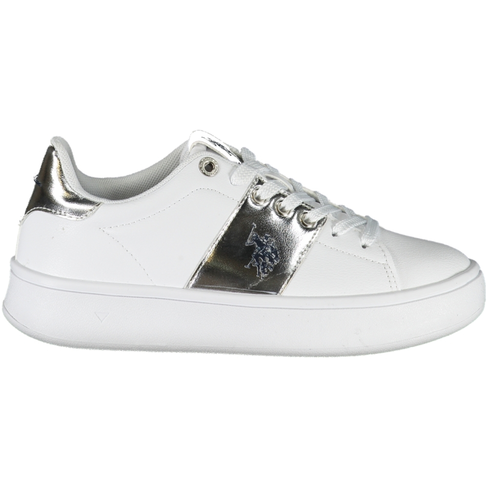 US POLO BEST PRICE WHITE WOMEN'S SNEAKERS