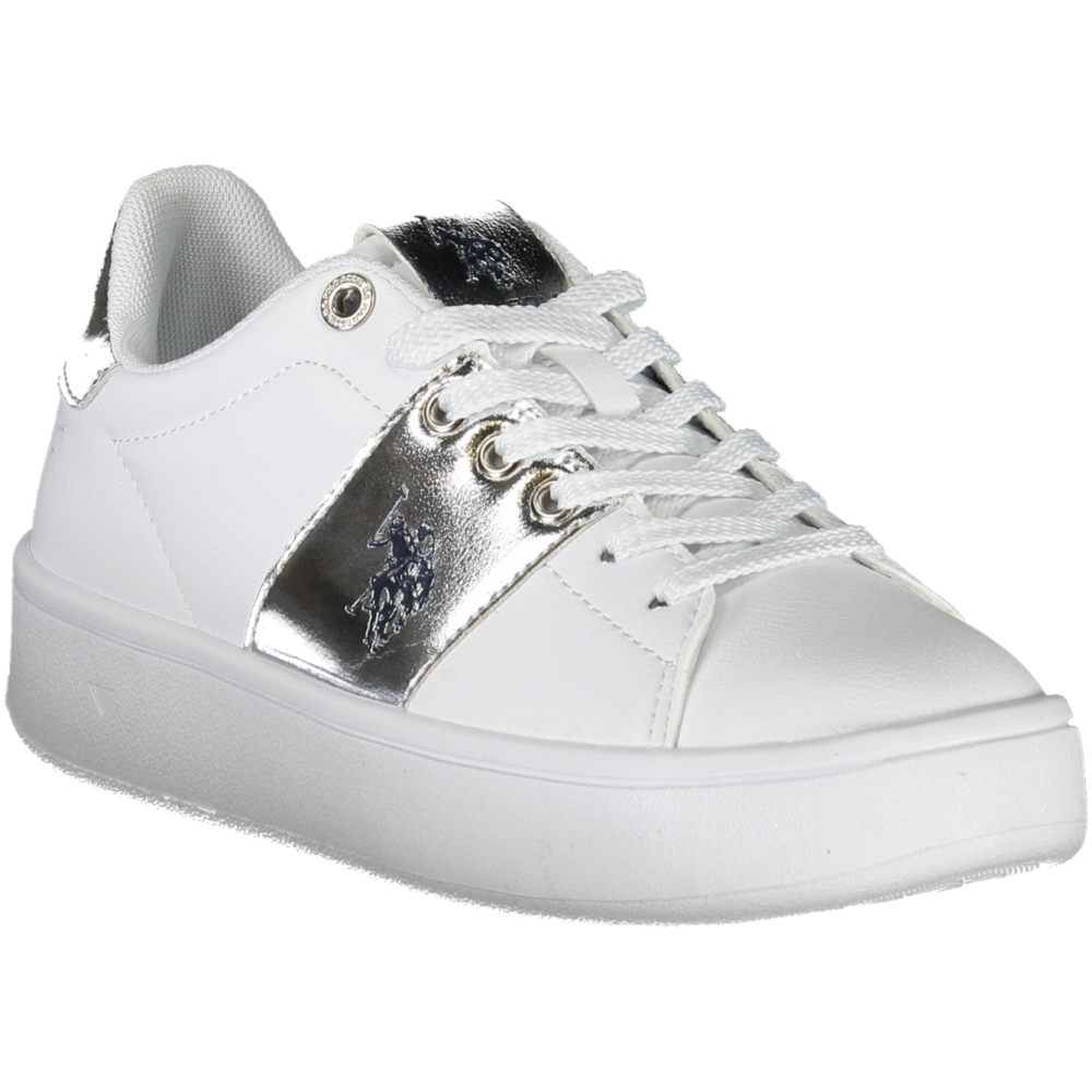 US POLO BEST PRICE WHITE WOMEN'S SNEAKERS