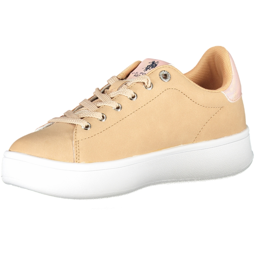 US POLO BEST PRICE BEIGE WOMEN'S SNEAKERS