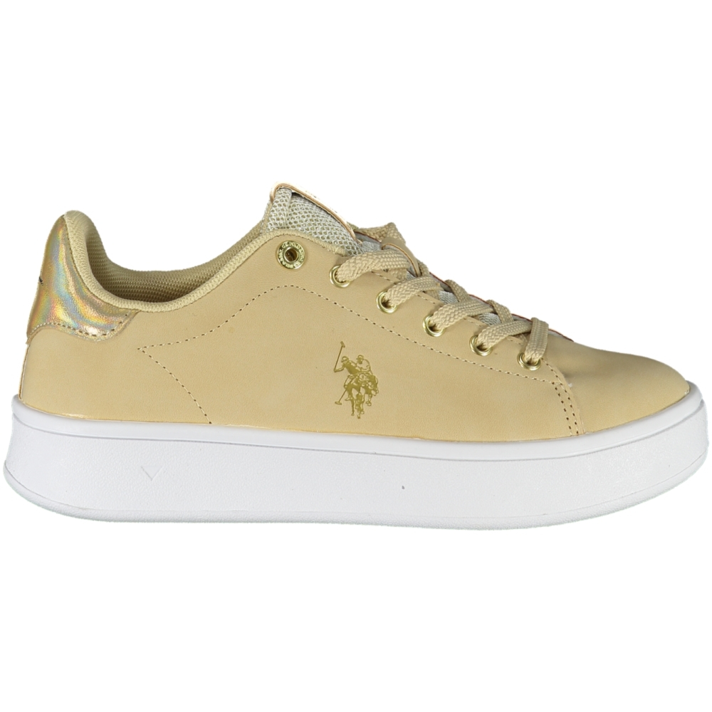 US POLO BEST PRICE BEIGE WOMEN'S SNEAKERS