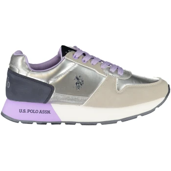 US POLO BEST PRICE SILVER WOMEN'S SNEAKERS US POLO BEST PRICE SILVER WOMEN'S SNEAKERS