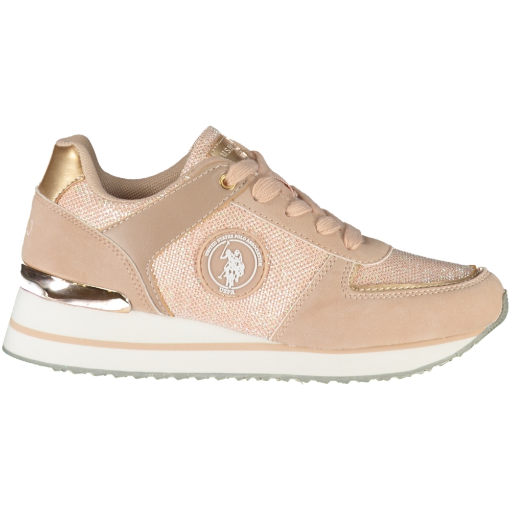 US POLO BEST PRICE PINK WOMEN'S SNEAKERS