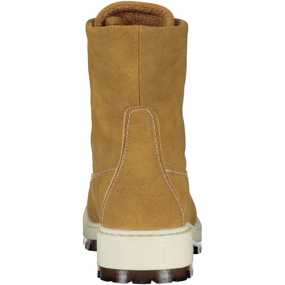 US POLO BEST PRICE BROWN WOMEN'S ANKLE BOOTS