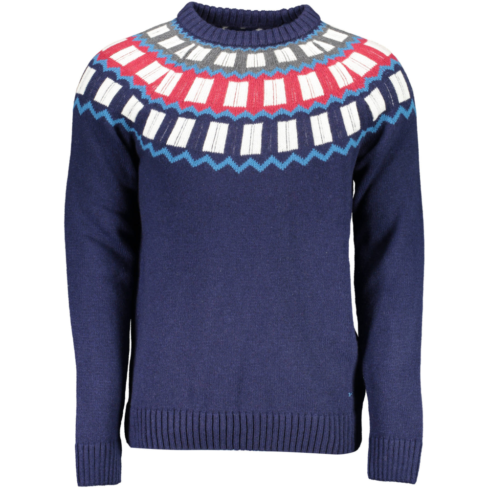 GANT MEN'S NAVY BLUE SWEATER