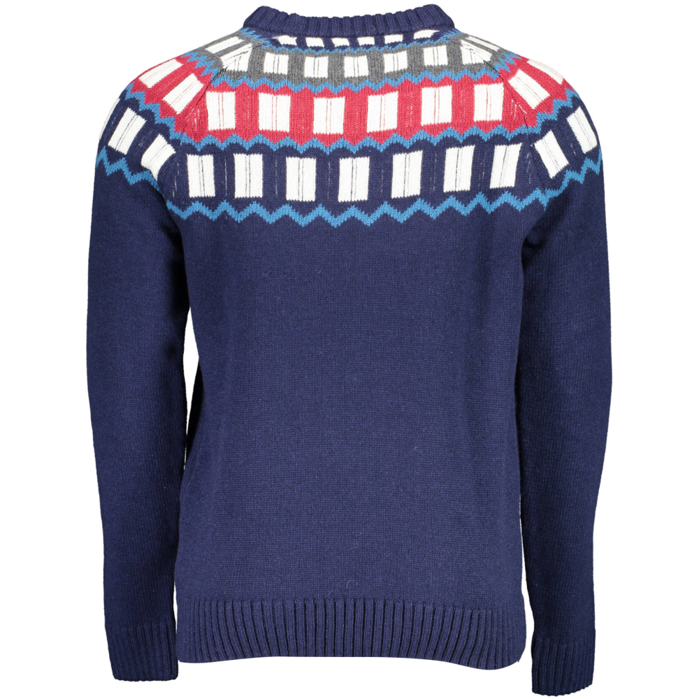 GANT MEN'S NAVY BLUE SWEATER
