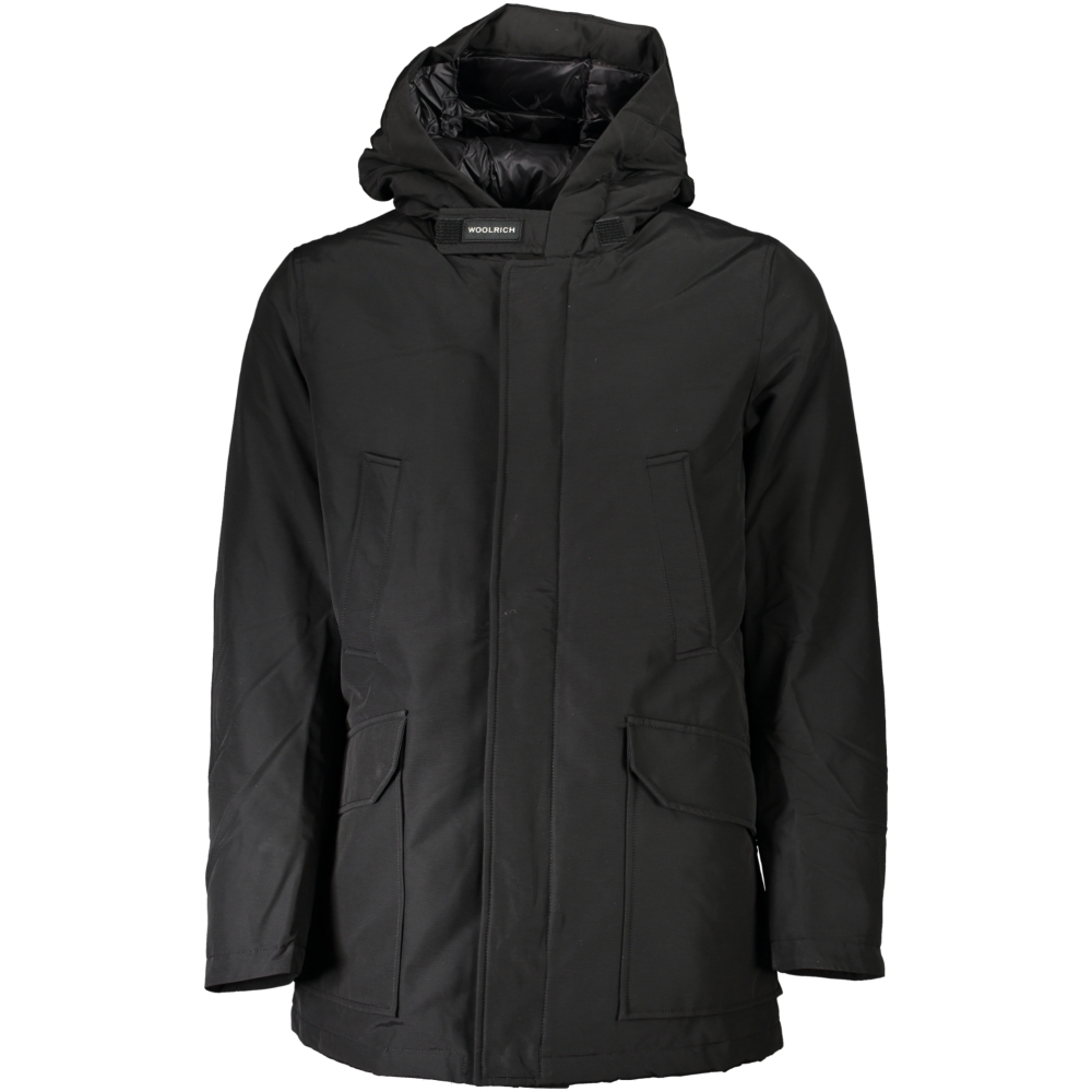 WOOLRICH BLACK MEN'S PARKA JACKET