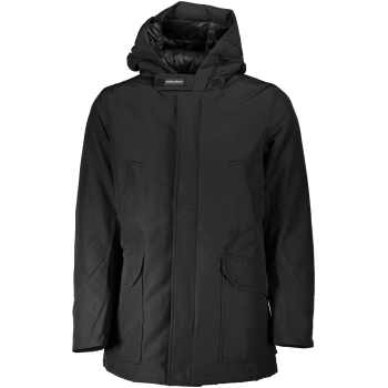WOOLRICH GRAY MEN'S PARKA WITH HOOD